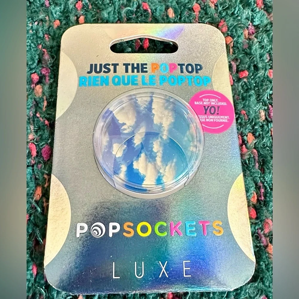 ‼️RARE‼️🎸Popsocket🎸🔥NWT🔥Popsockets Luxe Cloud Mirror Universal Top